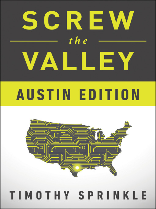 Title details for Screw the Valley by Timothy Sprinkle - Available